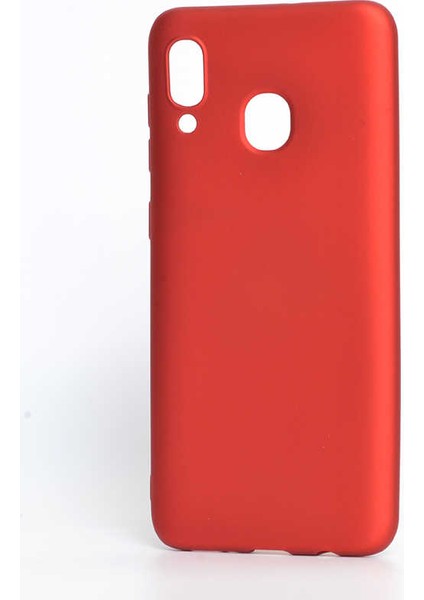 Samsung Galaxy A20 Uyumlu Kılıf Soft Flexible Matte Silicone, Ultra Esnek Ultra Ince Ultra Koruyucu Pürüzsüz Mat Silikon