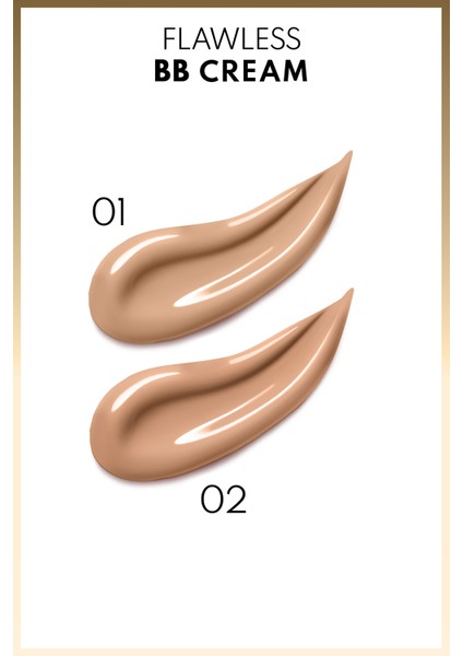 Flawless BB Cream 01 Doğal Kapatıcı BB Krem