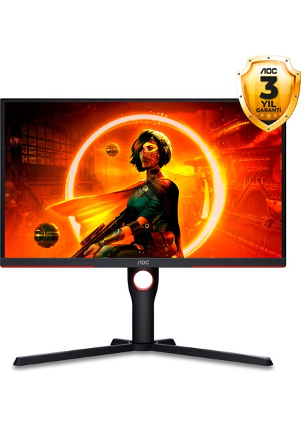 24.5" 25G3ZM/BK 240Hz 0.5ms HDMI DP AdaptiveSync FHD VA Gaming Monitör