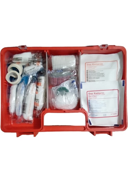 Ilk Yardım Seti Çantası Ecza Dolabı Yönetmeliğe Uygun Mega Set fiyatları
