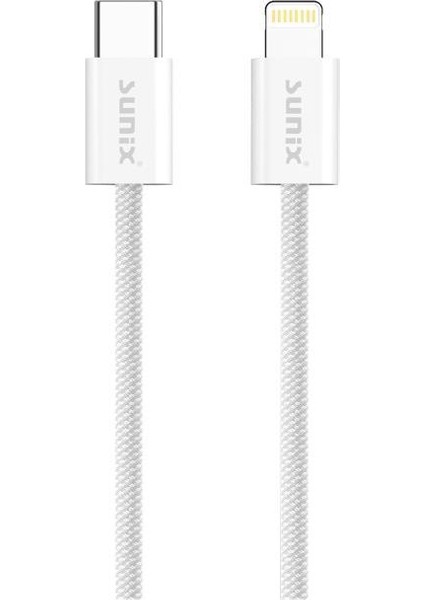 30W Hızlı Şarj Usb-C Lightning Data ve Şarj Kablosu IP11
