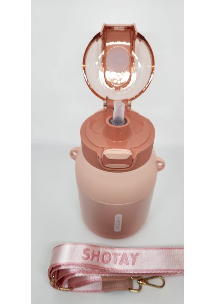 Dome ST-8081 800ML Çelik Pipetli-Pipetsiz Kullanım Termos Matara Pembe modelleri