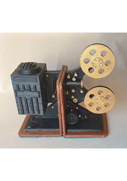 Film Makinesi Kitap Tutucu 10 cm