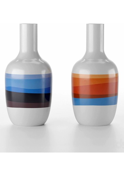 Lanix Modern Vazo Büyük Boy 25 cm Dekoratif Sert Plastik Modern Vazo 4'Lü Set modelleri