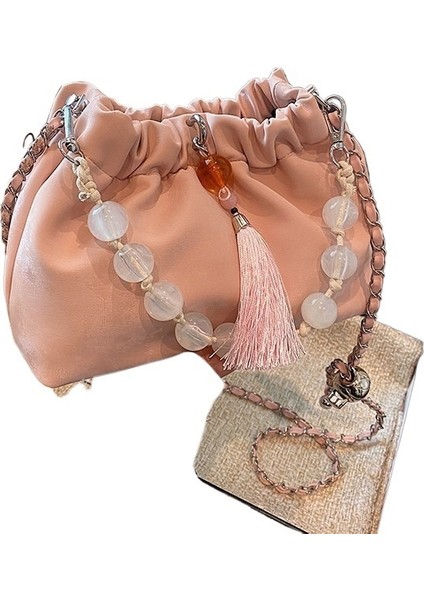 Boncuklu Çanta Zincir Omuz Crossbody Çanta (Yurt Dışından)