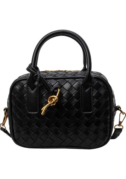 Düz Renk Küçük Kare Çanta Omuz Crossbody Debriyaj (Yurt Dışından)