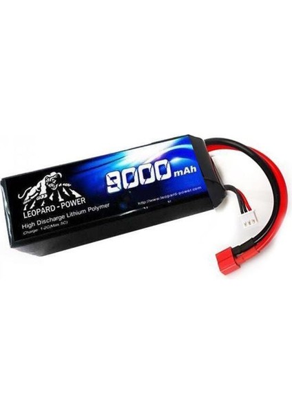 Leopard Power 9000 Mah 14.8V 4s 25C Lipo Batarya