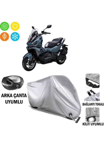 Sym Adx 125 Branda Motosiklet Brandası Arka Çanta Bağlantı,kilit Uyumlu