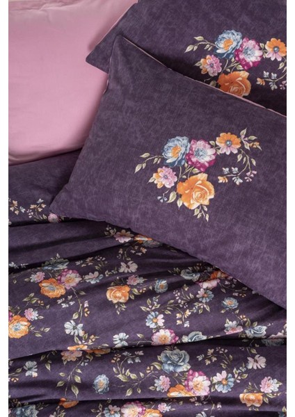 Feminen Çift Kişilik Nevresim Takımı - Alessa Pembe