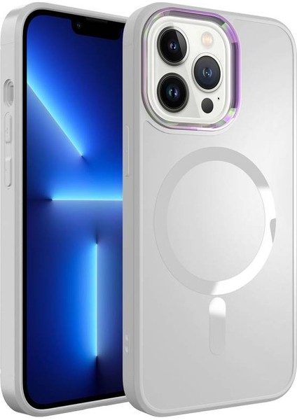 Mot iPhone 14 Pro Max Kılıf Magsafe Wireless Şarj Özellikli Zore Stil Kapak