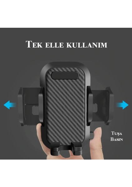 Uk Otomatik Klipsli Araba Telefon Tutucu Ayarlanabilir Cam ve Torpido Için Yüksek Kalite Tutucu