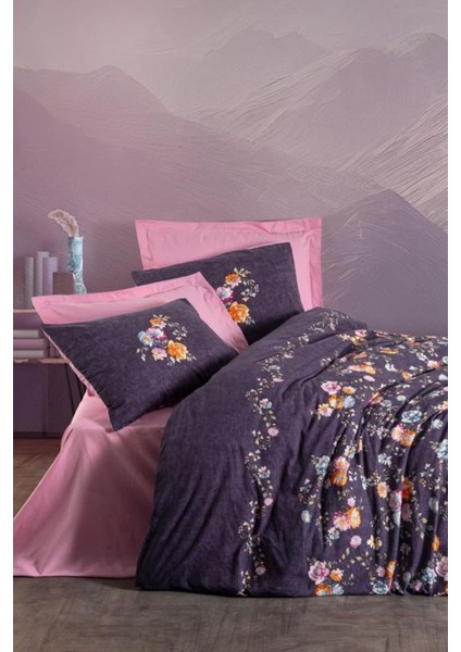 Feminen Çift Kişilik Nevresim Takımı - Alessa Pembe fiyatları