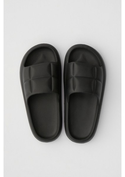 Lissa Siyah Eva Yazlık Plaj - Günlük Platform Terlik