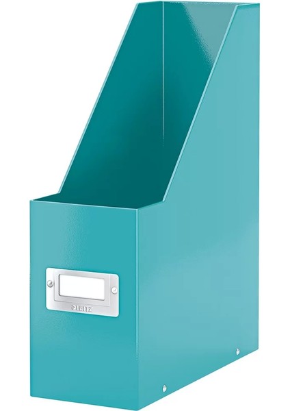 6047 Magazinlik Kutu Klasör Wow Metalik Buz Mavisi