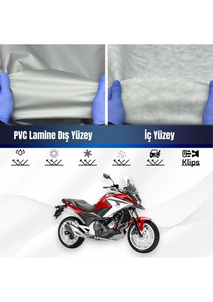 Ultra Shop Honda Nc 750 x Su Geçirmez Motosiklet Branda 4 Mevsime Uygun Motor Brandası