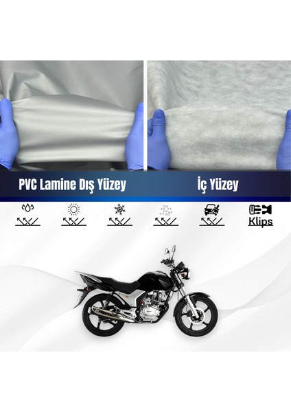 Ultra Shop Honda Cb 125 E Su Geçirmez Motosiklet Branda 4 Mevsime Uygun Motor Brandası