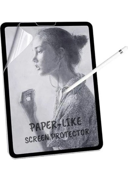 Apple iPad Air 11 Inç 2024 (M2) ile Uyumlu Paperlike Kağıt Hissi Yazım Çizim Ekran Koruyucu Film