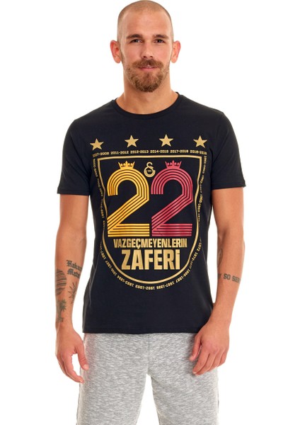 Galatasaray 22 Vazgeçmeyenlerin Zaferi Erkek T-Shirt E191259