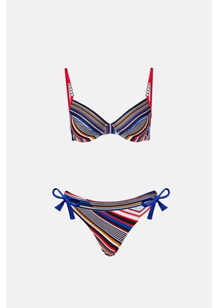 4618 Saks Kapsız Bikini Takımı