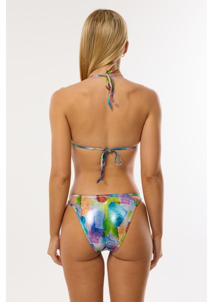 4619 Parlak Mavi Bikini Takımı