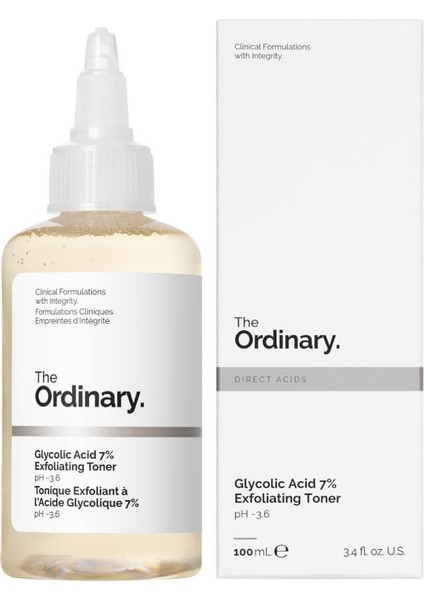 Glycolic Acid 7% Exfoliating Toner 240 ml