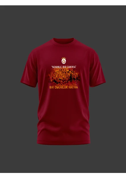 Gs Store Galatasaray Seninle Bir Dakika Hatıra T-Shirt E241280