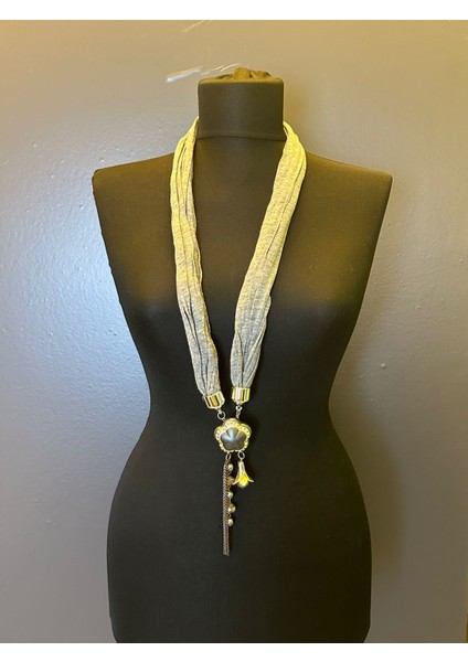 Tasarım Uçlu Penye Zincirli Kadın Kolye Boy 49 fırsatları