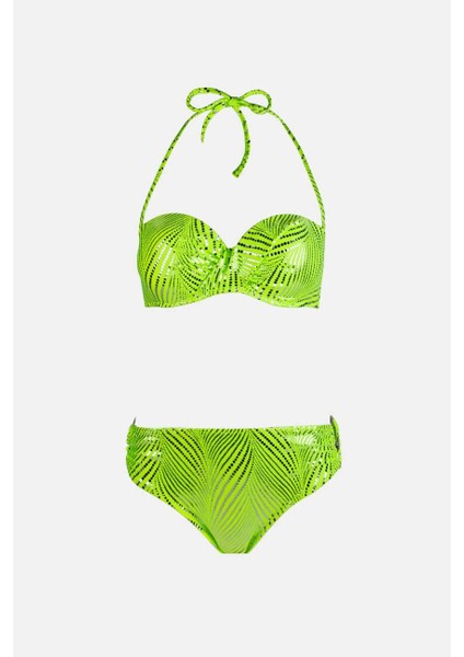 4600 Neon Sarı Straplez Bikini Takımı fırsatları