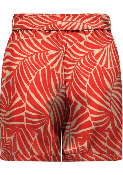 Onlcallie Keten Karışımlı Regular Fit Short Bayan Short 15318789 fiyatları