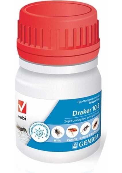 Tahta Kurusu Ilacı Draker 10.2 - Kokusuz ve Konsantre 50 ml