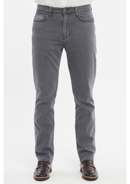 Regular Fit Yüksek Bel Esnek Dokuma Denim Kot Pantolon C356