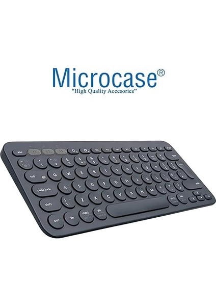 Apple iPad Pro 11 2024 Tablet Için Bluetooth Klavye + Tablet Standı- AL8105