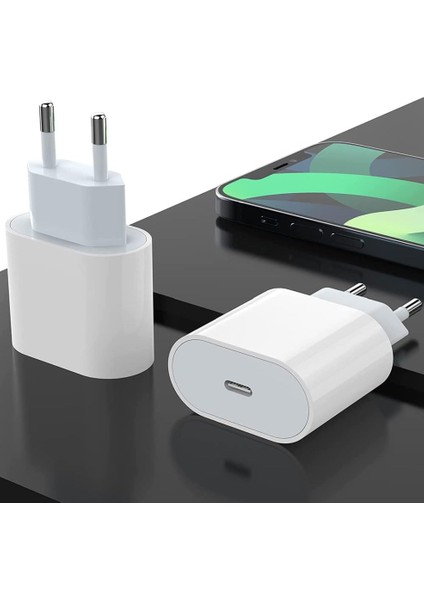 Tüm Iphone IPAD Cihazlara Uyumlu 20W Hızlı Şarj Adaptörü