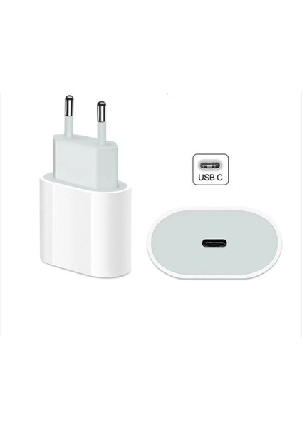 iPhone Tüm Serilerle Uyumlu 20W Hızlı Şarj Başlığı iPhone 11/12/13 Pro ve Pro Max
