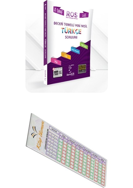 8. Sınıf LGS Yeni Nesil Beceri Temelli Türkçe Soruları (Ros) +Çözüm Ayracı..!