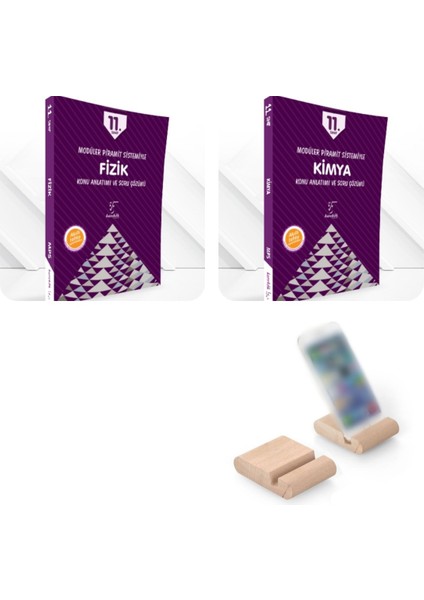 11. Sınıf Mps Fizik+Kimya (Modüler Piramit Sistemi) + Telefon Tutucu..!
