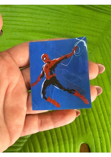6 x 5 cm 3 Boyutlu Değişen Spider Man Arma Dikiş Giyim Aksesuarı