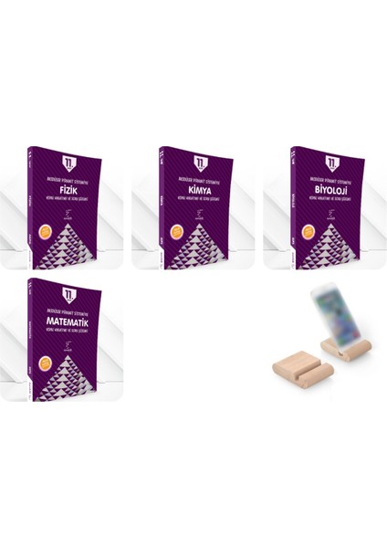 11. Sınıf Mps Matematik+Fizik+Kimya+Biyoloji (Modüler Piramit Sistemi) + Telefon Tutucu..!
