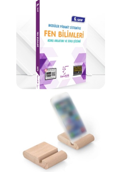 Karekök Yayıncılık 6. Sınıf Fen Bilimleri Mps (Modüler Piramit Sistemi) + Telefon Tutucu..!