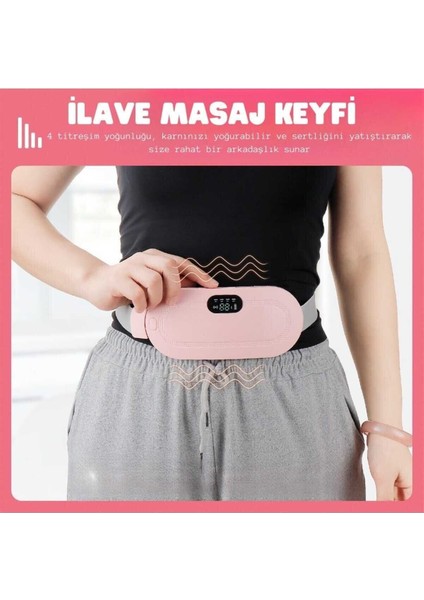 Titreşimli ve 3 derece ısı veren özel gün kemeri, rahat ve konforlu kullanım sağlar fiyatları