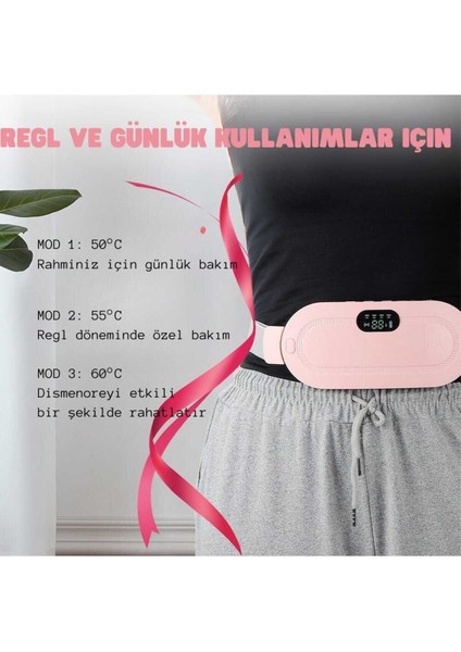Titreşimli ve 3 derece ısı veren özel gün kemeri, rahat ve konforlu kullanım sağlar modelleri