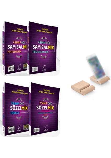 7. Sınıf Sayısal + Sözel Mix + Telefon Tutucu..!