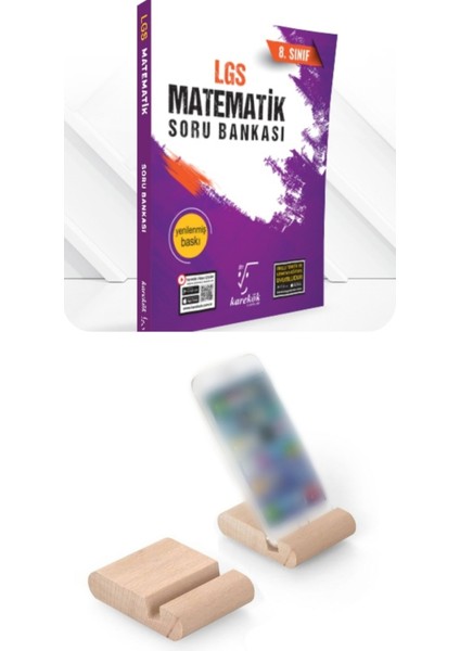 8. Sınıf LGS Matematik Soru Bankası +Telefon Tutucu..!