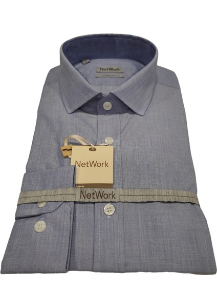 Network Pamuk Uzun Kollu Gömlek