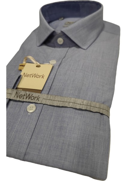 Network Pamuk Uzun Kollu Gömlek modelleri