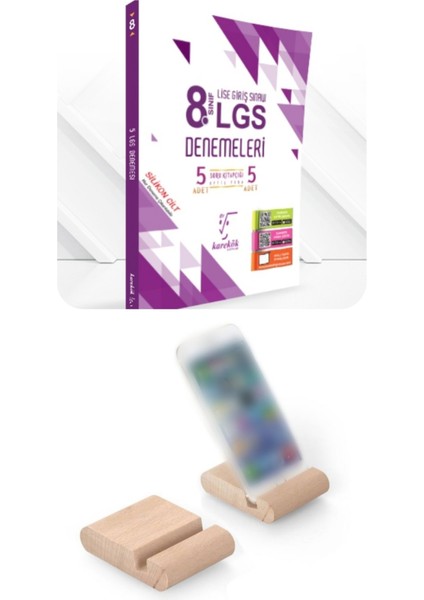 8. Sınıf LGS 5'li Denemeleri +Telefon Tutucu..!
