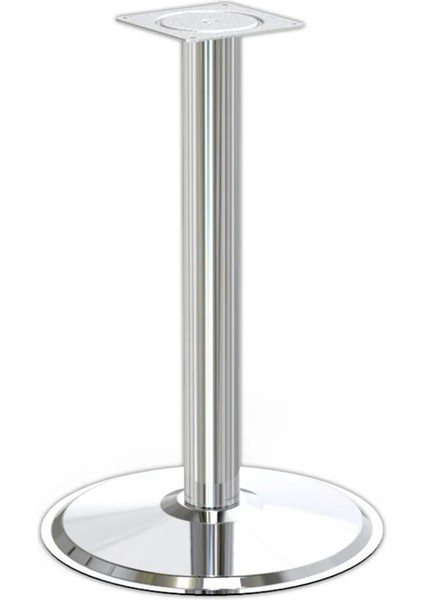 Ortadan Tablalı Paslanmaz Masa Ayağı Yuvarlak 76-480 mm fiyatları