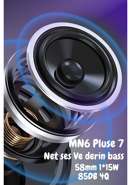 Pluse 7 Mikrofonlu Ses Bombası/Yeni Nesil/Yankısız kablosuz Mikrofon/Mikrofonlu Hoparlör/10 Saat Kesintisiz Çalışma/2 Mikrofonlu Hoparlör/4q 15 W*1 Bluetooth Hoparlör fırsatları
