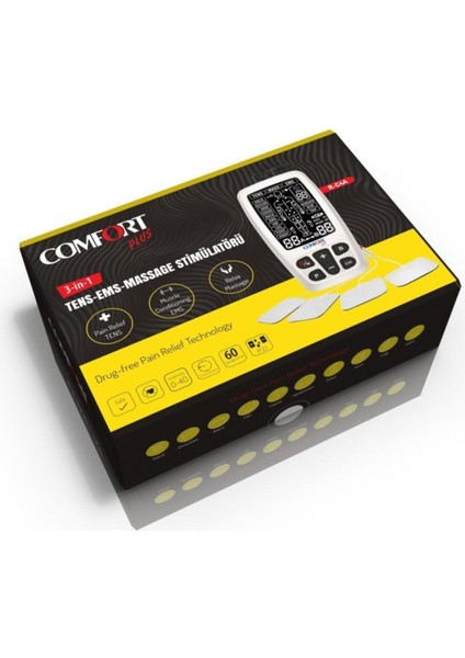 Tekno Trust R-C4A Şarj Edilebilir Tens Ems Masaj Cihazı fiyatları
