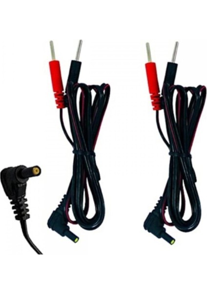 İki Uçlu Tens Kablosu, Sanitas ve Beurer Uyumlu, 2 Adet, Güçlü ve Güvenilir Kullanım